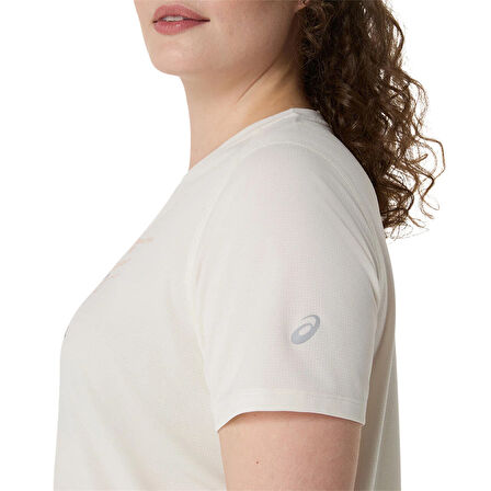 Fujıtrail Logo Ss Kadın Bej Koşu T-Shirt 2012D314-100