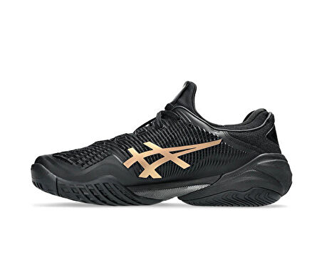 Asics Court Ff 3 Novak Night Energy Erkek Tenis Ayakkabısı 1041A527-960 Siyah