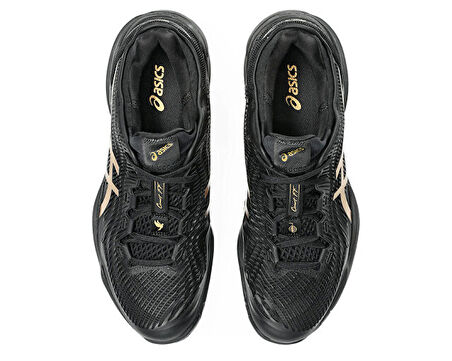 Asics Court Ff 3 Novak Night Energy Erkek Tenis Ayakkabısı 1041A527-960 Siyah