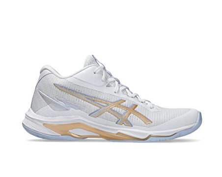 Asics Netburner Ballistic Ff Mt 4 Unisex Voleybol Ayakkabısı 1052A084-102 Beyaz