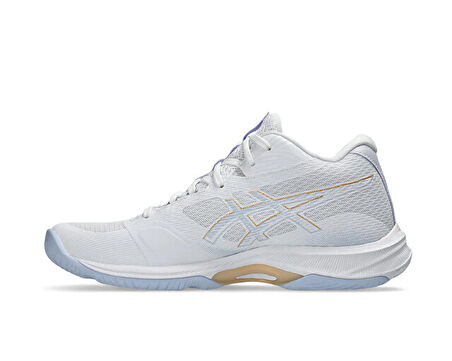 Asics Netburner Ballistic Ff Mt 4 Unisex Voleybol Ayakkabısı 1052A084-102 Beyaz