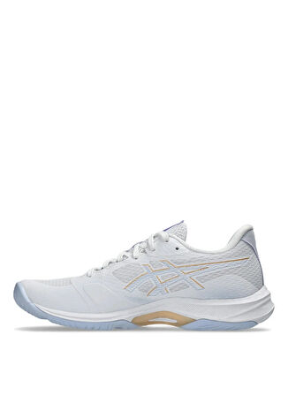 Asics 1052A083-102 NETBURNER BALLISTIC FF Beyaz Kadın Voleybol Ayakkabısı