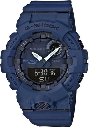 Casio G-Shock GBA-800 GBD-800 Lacivert Orijinal Silikon Saat Kordonu