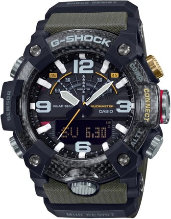Casio G-Shock GG-B100-1A3 Yeşil Orijinal Silikon Saat Kordonu