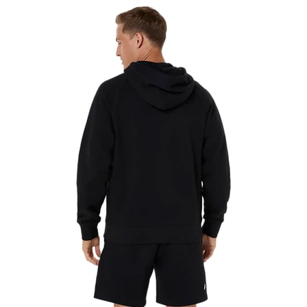 Logo Fleece Full-Zip Erkek Siyah Koşu Eşofman Üstü 2031F325-001
