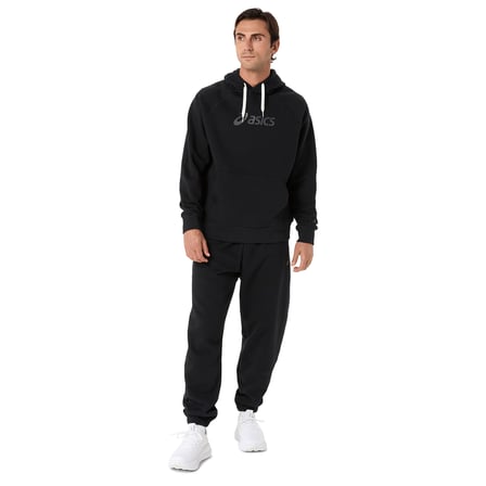Fleece Relaxed Erkek Siyah Koşu Eşofman Altı 2031F336-001