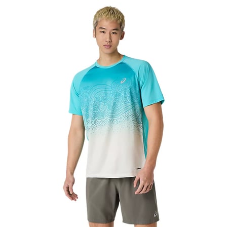 Road Fade Erkek Mavi Koşu T-Shirt 2011D512-402