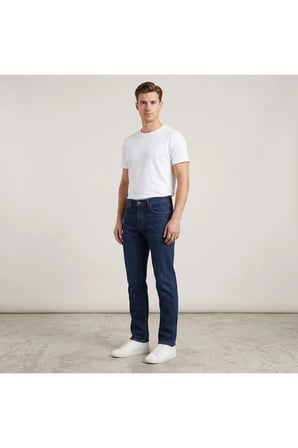 502™ Taper Erkek Jean Pantolon likralı kumaş - 0050 Lacivert / 34/32