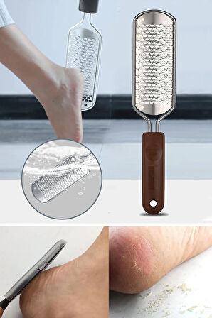 Ayak Topuk Rendesi Inox Paslanmaz Çelik Xl72 Profesyonel