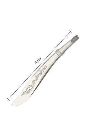 Çelik Akustik Cımbız Zargana Kavisli Eğik Uçlu İnce Cımbız Kıl Tüy Alma Çelik Cımbız XLC514