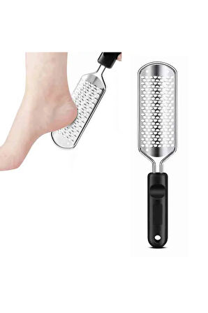 Ayak Topuk Rendesi Geniş Ağızlı Deri Cila Inox Paslanmaz Çelik Törpü Rende Profesyonel XL72