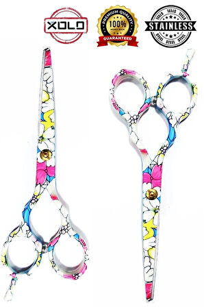 Seramik Saç Kesim Makası Düz Uçlu Özel Kesim Saç Makası XLQ588B