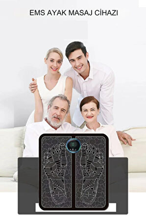 Akapuntur Ayak Stimülasyon Masaj Pedi Katlanır Taşınabilir