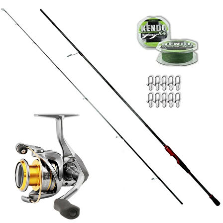 Okuma Avenger 4000 - Fujin Red Romeo 240cm 8-37gr Spin Olta Seti