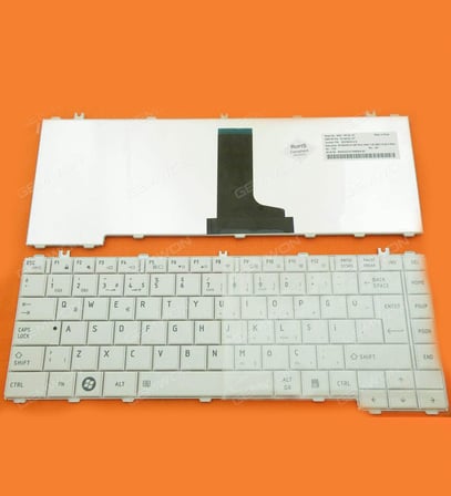 Toshiba Satellite L645-S4920D Klavye Türkçe Beyaz