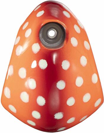 Major Craft TM-Head Slider Tai Rubber Jig 130gr #50 Orange Red Dot Glow