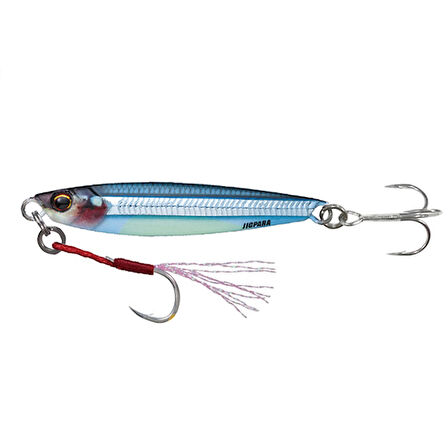 Major Craft Jigpara Short JPS-50gr 85mm #87 Live Belly Glow Kibinago (UV)