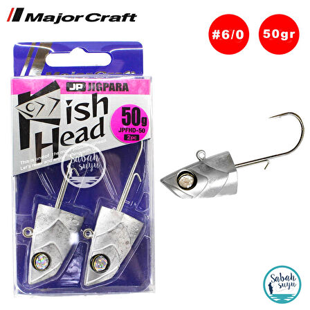 Major Craft Jigpara Fish Head JPFHD-50gr #6/0 (2 Adet)