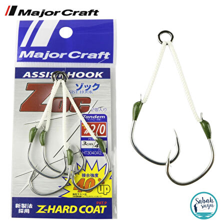 Major Craft ZOC-HT-3040 Çiftli Asist İğne #2/0 (2 Adet)