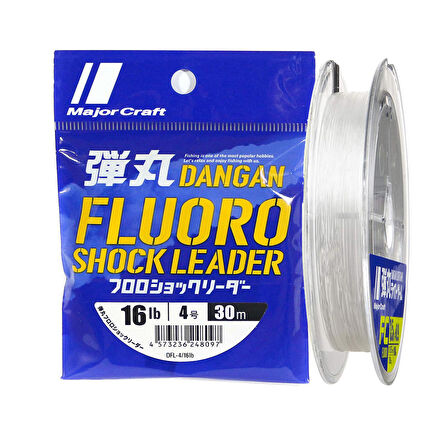 Major Craft Dangan FC Shock Leader DFL PE 4.0 0.33mm 16Lb/7.2kg 30mt