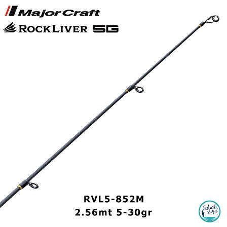 Major Craft Rockliver 5G RV5-852M 2.56mt 5-30gr (2P) Spin Kamış