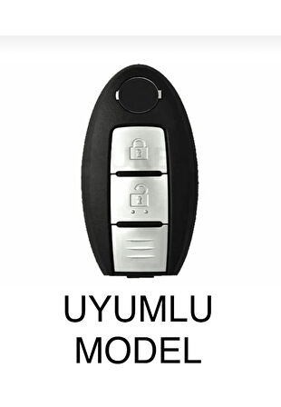 Nissan Eski Kasa Qashqai Juke X-trail Micra Pulsar Note Karbon Anahtar Kılıfı 2.Resime Bakınız