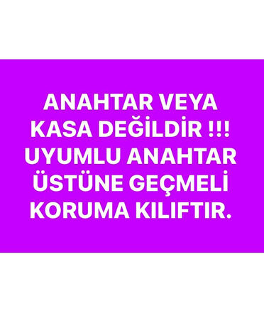 Toyota Corolla Cross Hilüx Yaris Cross Anahtar Kılıf 2 Tuş Model Logo Yeri Önde Olan Model Uygun
