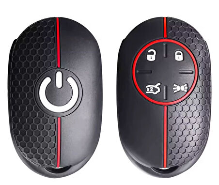 Fiat 500e 500 Uyumlu Silikon Anahtar Koruma Kılıfı 2.Resime Bakınız