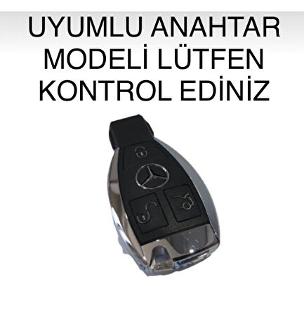 Mercedes Cls Cla Amg C180 E200 W204 Silikon Anahtarı Koruma Kılıf 3 Tuşlu Model 2.resime Bakınız