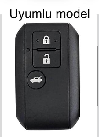 Suzuki Smart Anahtarsız Çaliştırma Anahtar Koruma Kılıfı 2.Resime Bakınız Mavi/Altın