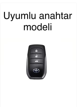 Toyota Yeni Kasa Chr C-hr Camry Corolla Cross Yaris Cross Prius Rav4 Anahtar Kılıf 2.Resime Bakınız