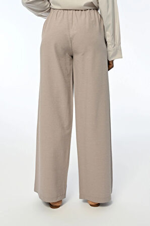 KADIN RAHAT KALIP BELİ LASTİKLİ PANTOLON