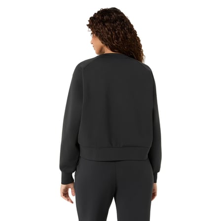 Nagino Refined Texture Kadın Siyah Koşu Sweatshirt 2032D370-001