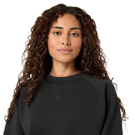 Nagino Refined Texture Kadın Siyah Koşu Sweatshirt 2032D370-001