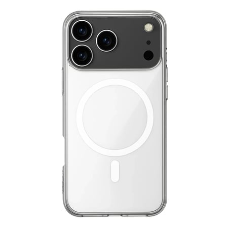 Apple iPhone 17 Pro Max Kılıf Magneticsafe Şeffaf Silikon - Şeffaf
