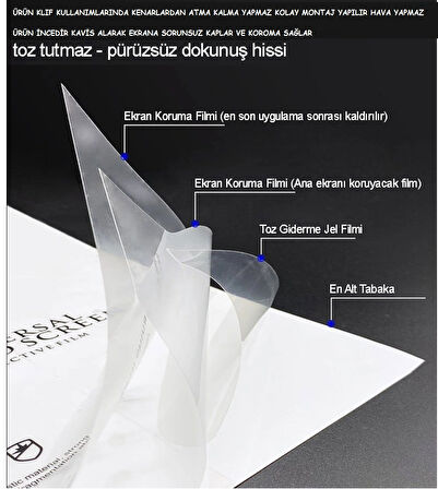 Tekno POVA NEO 2 NANO Ekran Koruyucu Esnek ULTRA İnce SANDEX - HD ŞEFFAF