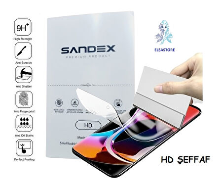 Infinix ZERO 20 NANO Ekran Koruyucu Esnek ULTRA İnce SANDEX - HD ŞEFFAF