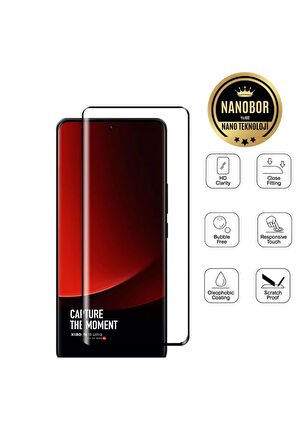 Xiaomi 13 Ultra Tam Kaplayan Nano Ped Ekran Koruyucu - İnce ve Esnek