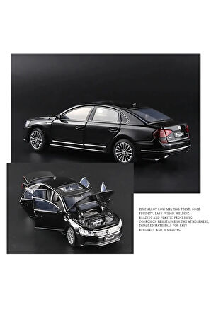Vw Lisansli Passat Maket Metal Araba Birebir Ayni Sunrooflu Siyah