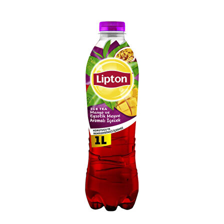 Lipton Ice Tea Şeftali ve Mango 1 lt x 6 lı Karma Paket