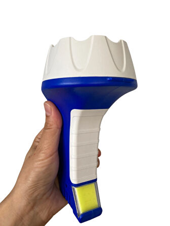 GP-661 Şarjlı El Feneri 10W Cob LED Su Geçirmez Kambur Fener 5 Modlu