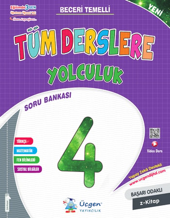 Üçgen 4.Sınıf Tüm Derslere Yolculuk Soru Bankası