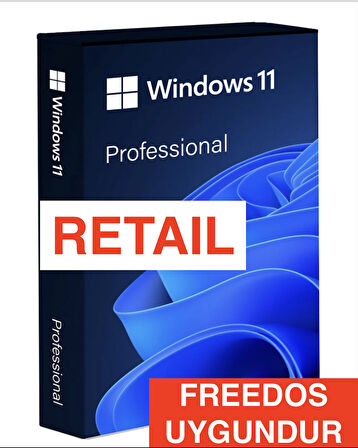 Windows 11 Pro RETAİL (KUTU KEY )