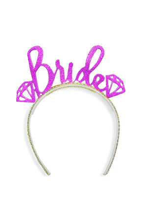 Eva Taç Bride Gold-gümüş-pembe-kırmızı-mor- 10 Lu Set