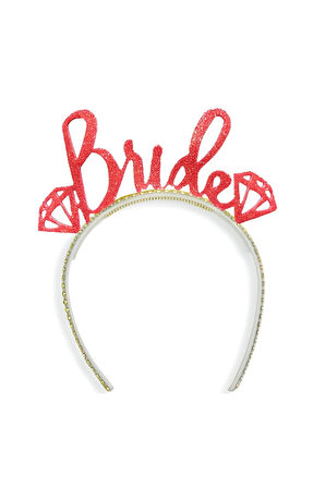 Eva Taç Bride Gold-gümüş-pembe-kırmızı-mor- 10 Lu Set