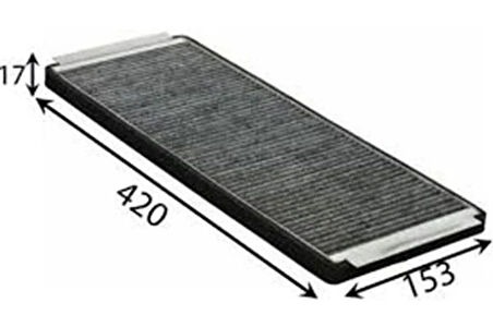 POLEN FİLTRESİ KARBONLU ASTRA-F CORSA-B COMBO TIGRA