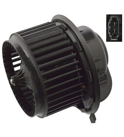 KALORİFER MOTORU TRANSPORTER T5 T6 TOUAREG SHARAN Q7 (REZİSTANSLI)