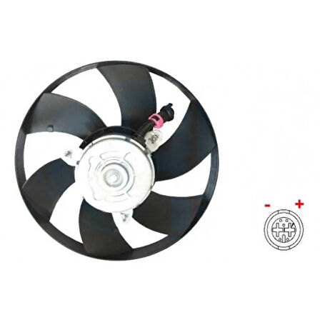 FAN MOTORU SOL CLASSİC CADDY İNCA CORDOBA AFT 1Y 1.6 1.9 D (KABLOLU)
