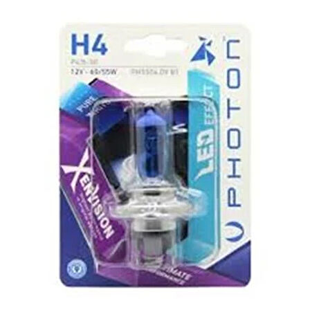 H4 12V 60/55W XEN VISION TEKLI BLIS