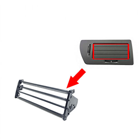 Opel Astra H Havalandırma Muzulu Izgara Çubukları Sol